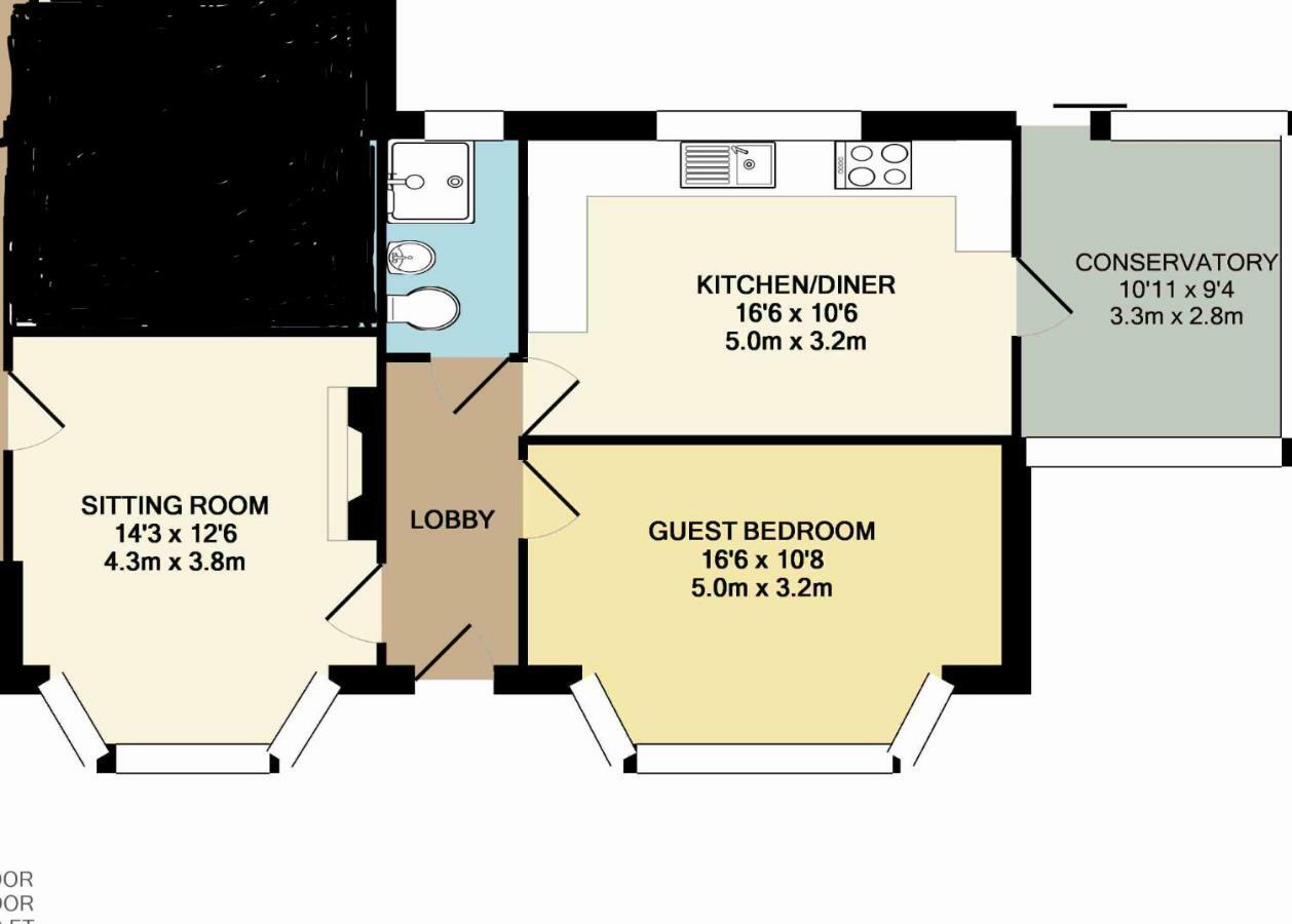 Fernbank Suite Шефилд Екстериор снимка